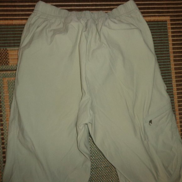 Patagonia Sport Multifunctional Hiking Pants Wm's XS Tan Elastic Waist Pockets - Picture 5 of 15